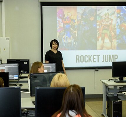 Встреча студентов и HR-директора Rocket Jump Инессы Головановой
